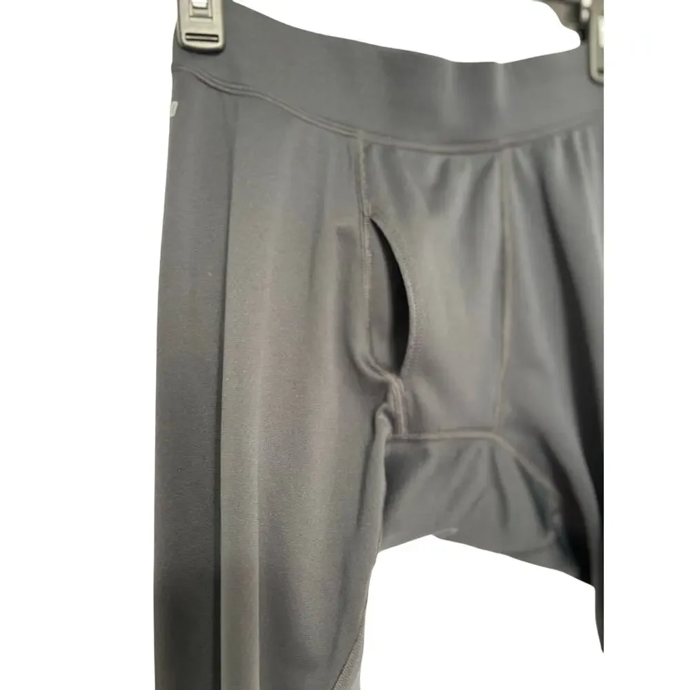 Under Armour Base 3.0 Pants Men Small Black Thermal Compression Leggings Outdoor